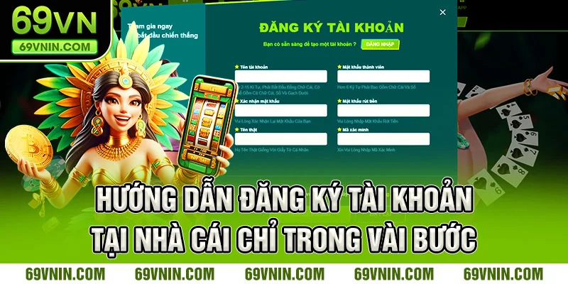 Hướng dẫn đăng ký tài khoản tại nhà cái chỉ trong vài bước