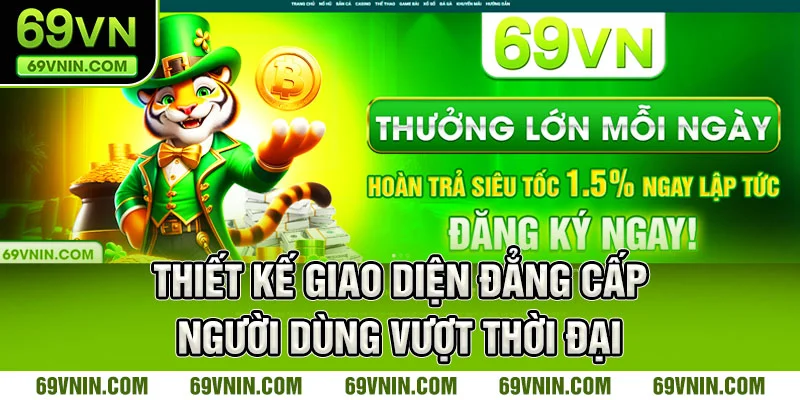Thiết kế giao diện đẳng cấp cho người dùng vượt thời đại